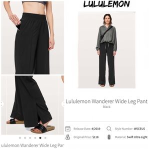 lululemon wide pants